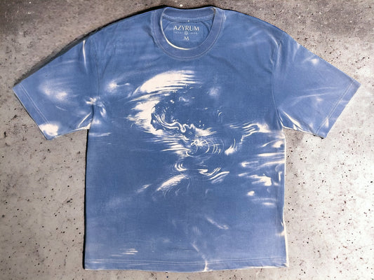 Under Water- Sun printed oversized T-shirt
