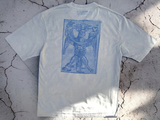 Reform - Sun printed oversized T-shirt (back design)