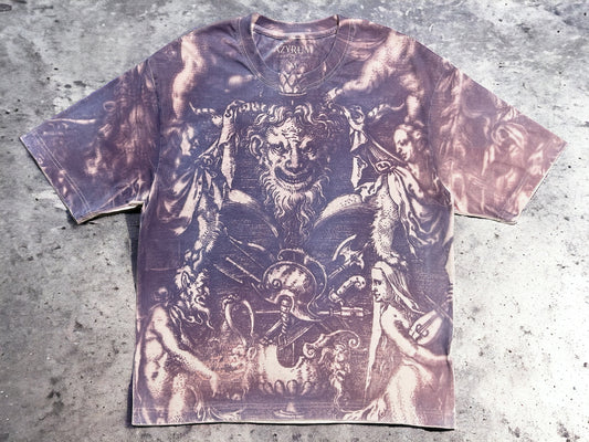 Diablo - Sun printed oversized T-shirt (front design)